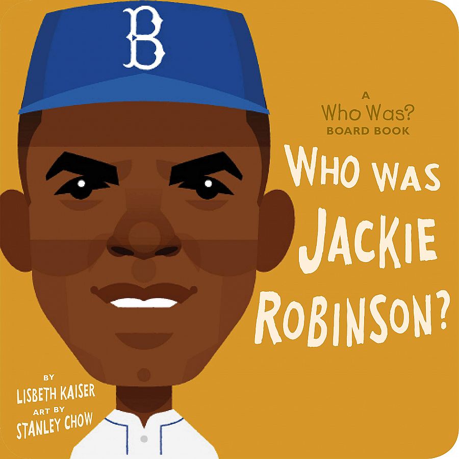 Who Was Jackie Robinson? book cover
